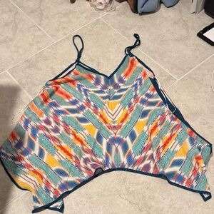 Jealous Tomato Multicolor Patterned Top